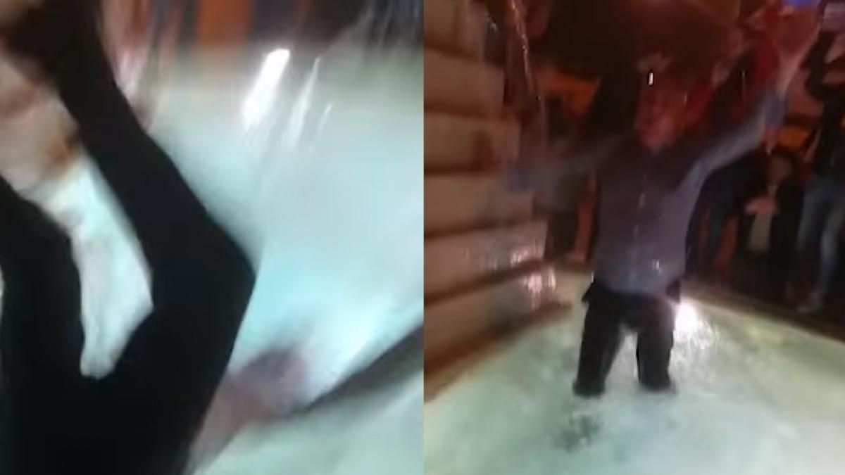 presedintele as roma gest extrem dupa ce echipa sa a invins fc barcelona video