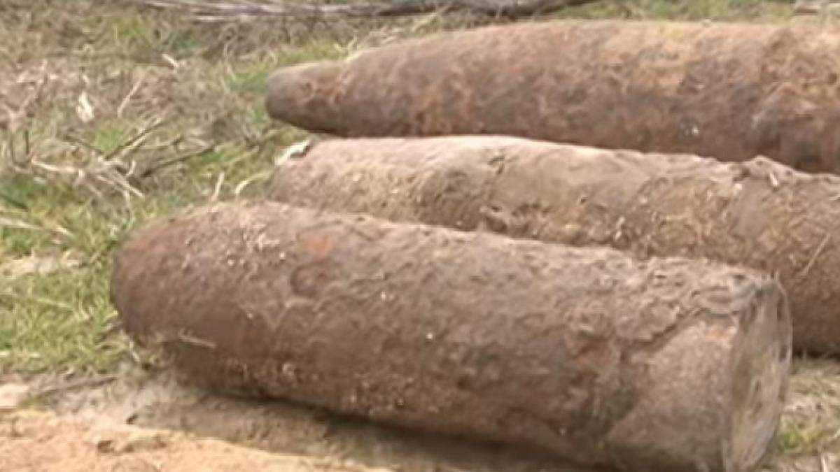 o bomba din al doilea razboi mondial descoperita in curtea unei biserici din odorheiu secuiesc