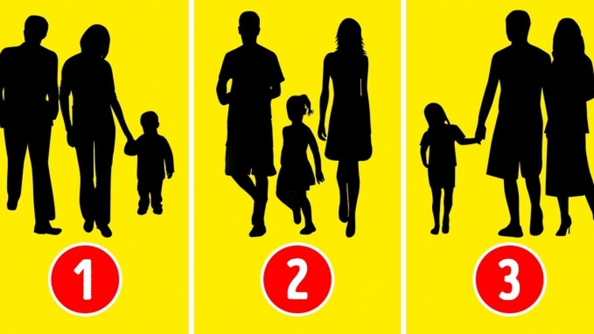 test psihologic ghiceste in care dintre imagini nu se afla o familie