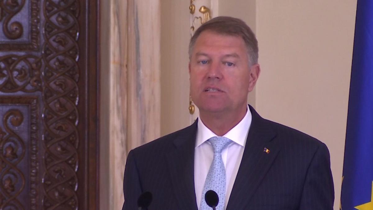 klaus iohannis primul discurs dupa anuntul despre kovesi