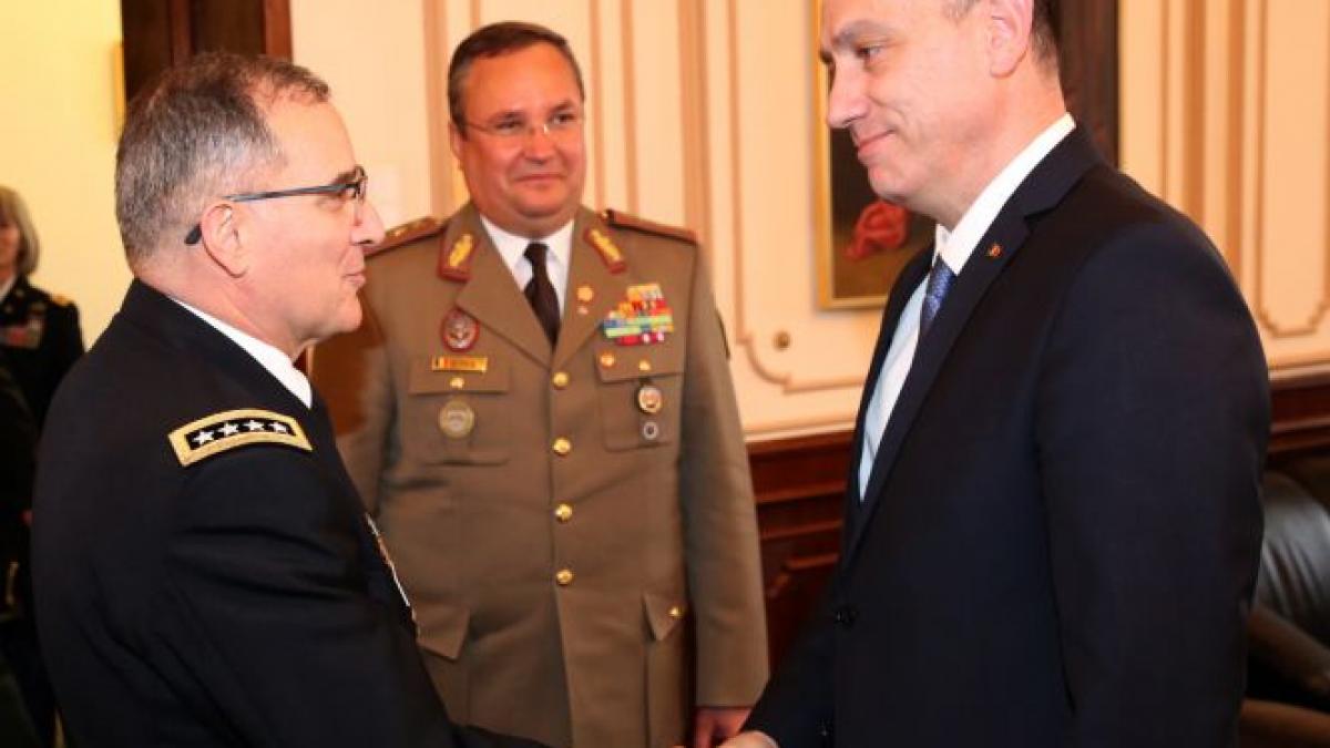 cel mai important comandant nato a descins la bucuresti