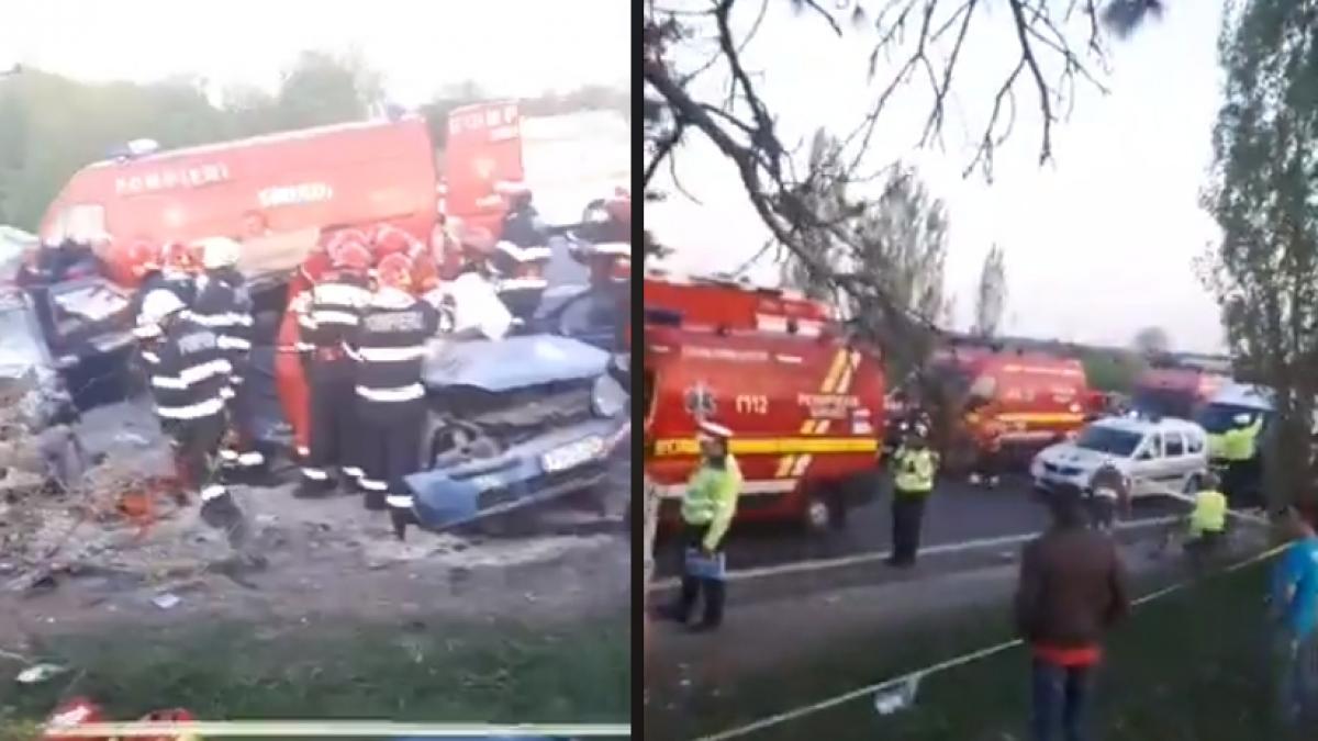 accident cumplit pe dn1 sapte persoane au fost ranite video