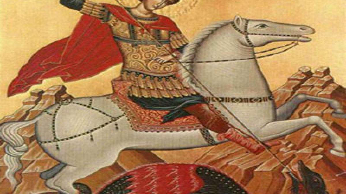 sfantul gheorghe istoria sfantului caruia i a fost taiat capul