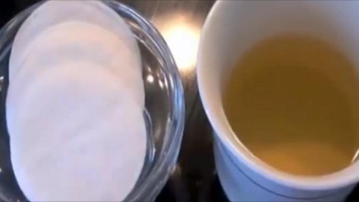 a preparat un suc de patrunjel si l a aplicat pe piele vei incerca si tu imediat