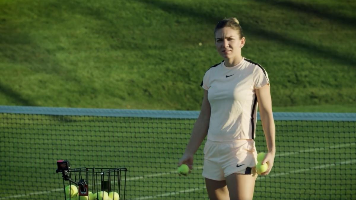simona halep si antrenorul sau au facut schimb de roluri video