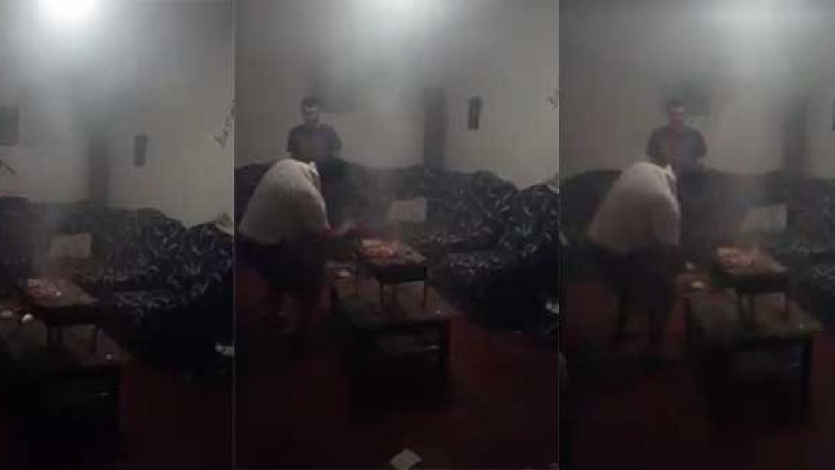 imagini halucinante de 1 mai cativa romani care stateau cu chirie au incins gratarul in apartament