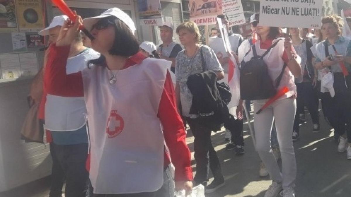 angajatii din sanatate intra in greva de avertisment
