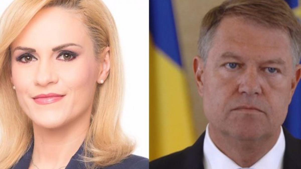 gabriela firea replica pentru presedintele klaus iohannis