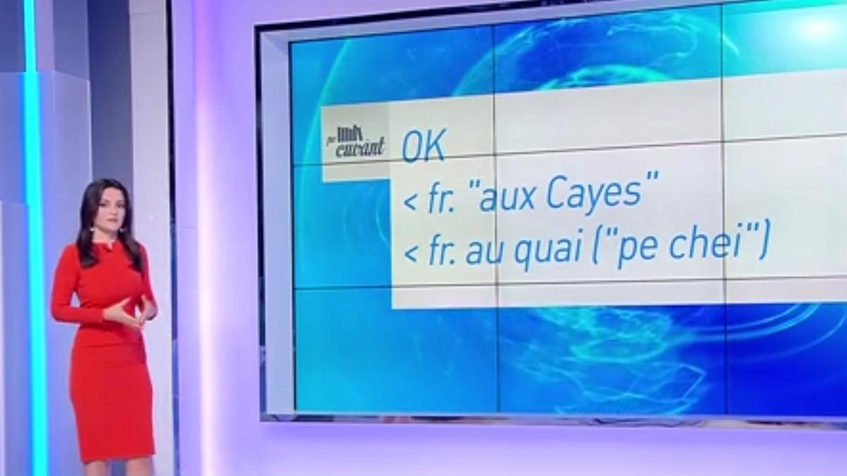 pe cuvant cu ana iorga care este originea termenului ok