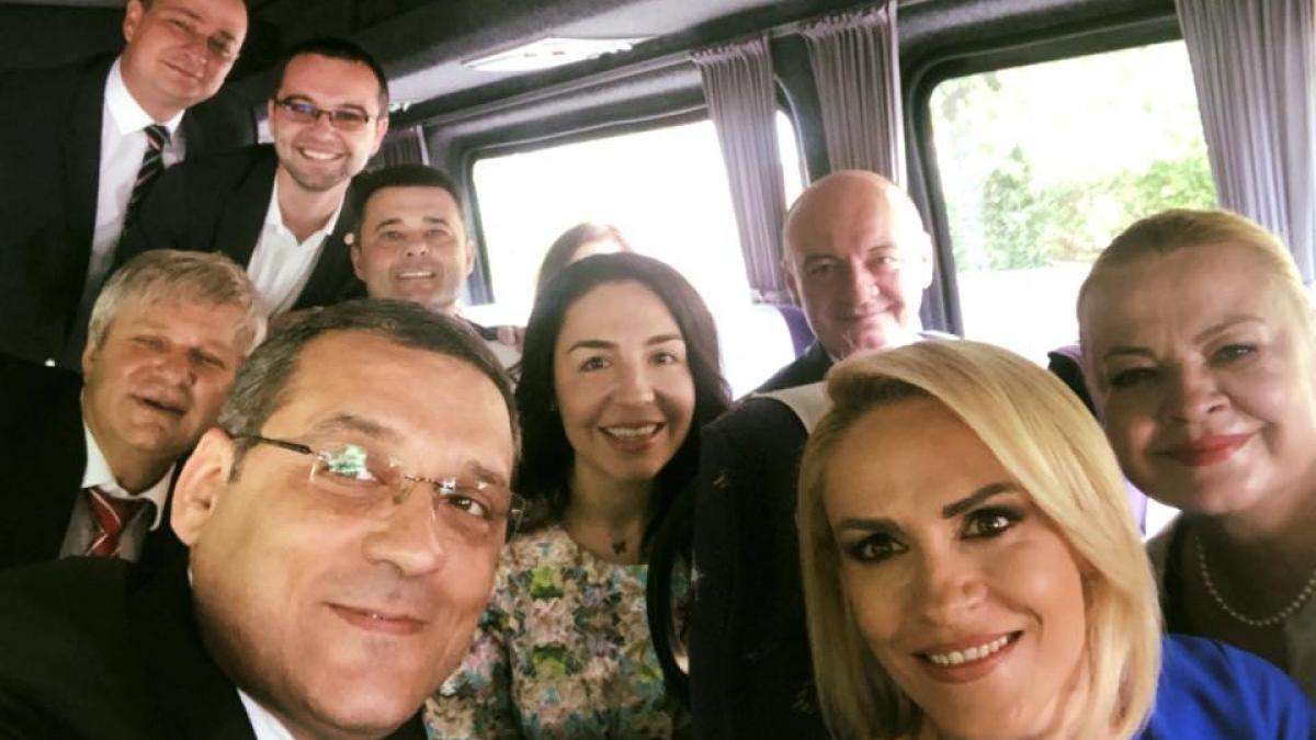 liderii psd semnal de forta in fata lui iohannis gabriela firea a publicat imaginile