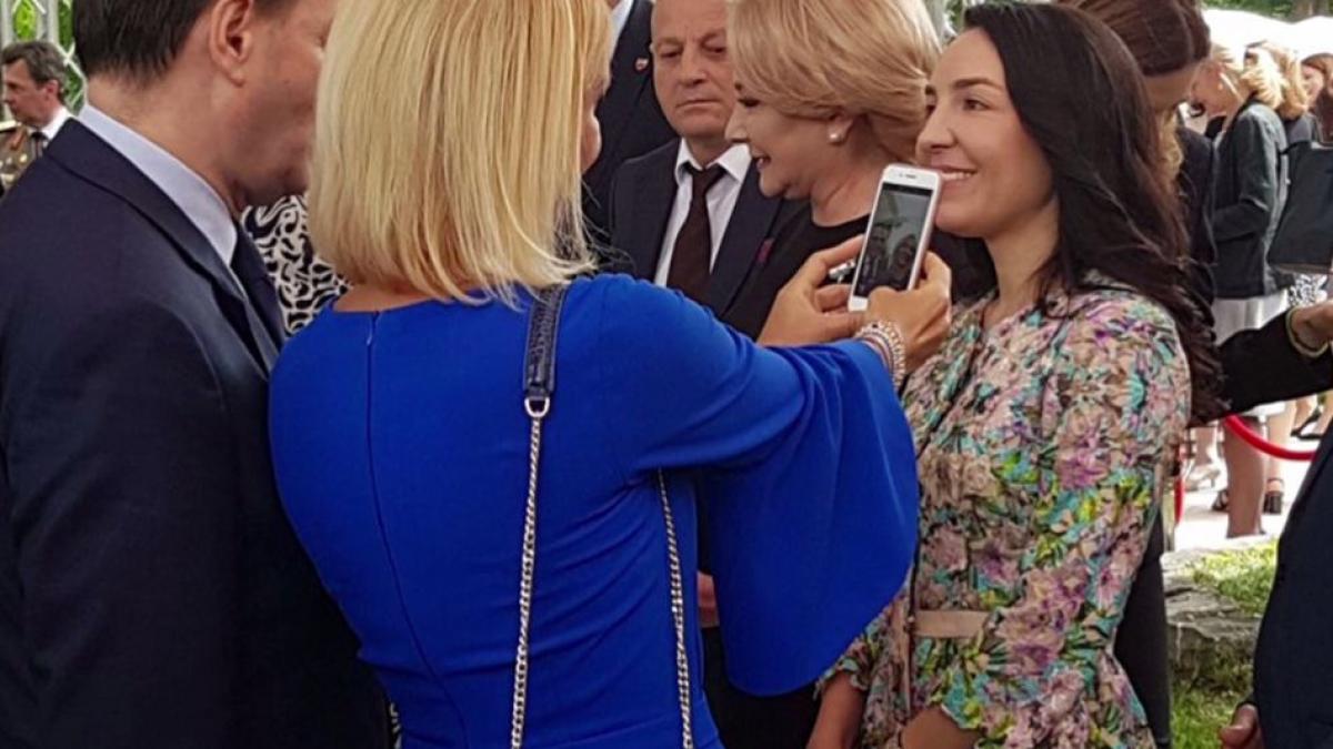 lucrurile care nu s au vazut la receptia de la cotroceni gabriela firea discutii si fotografii cu