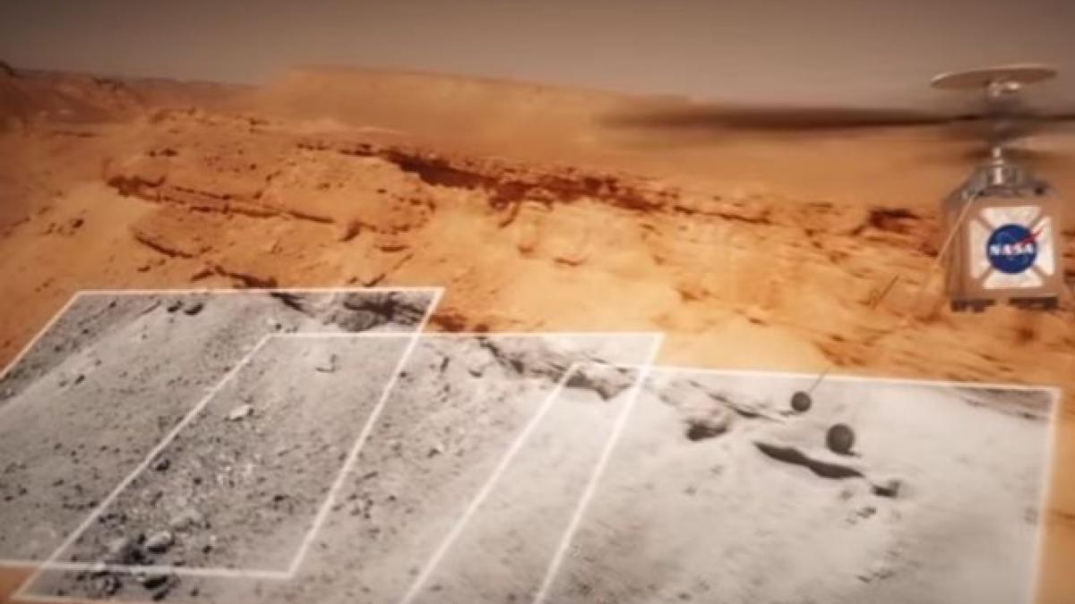 cum arata elicopterul pe care nasa planuieste sa l trimita pe marte
