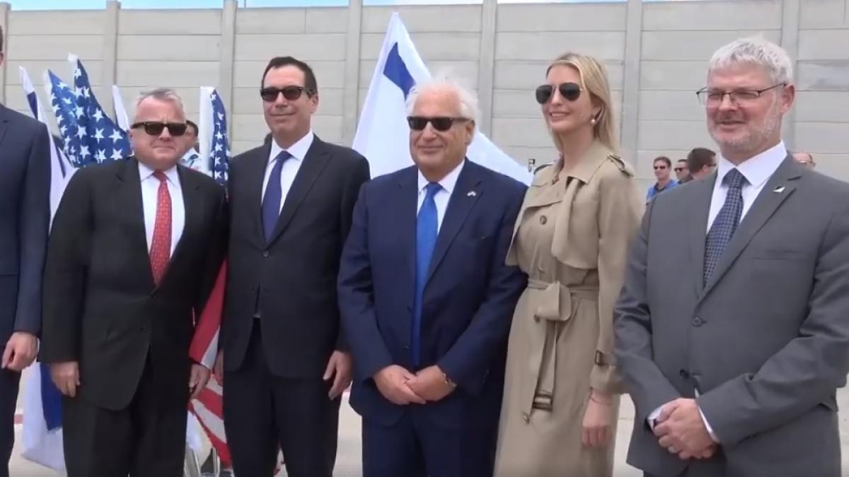 o delegatie americana a ajuns in israel pentru deschiderea ambasadei sua la ierusalim un