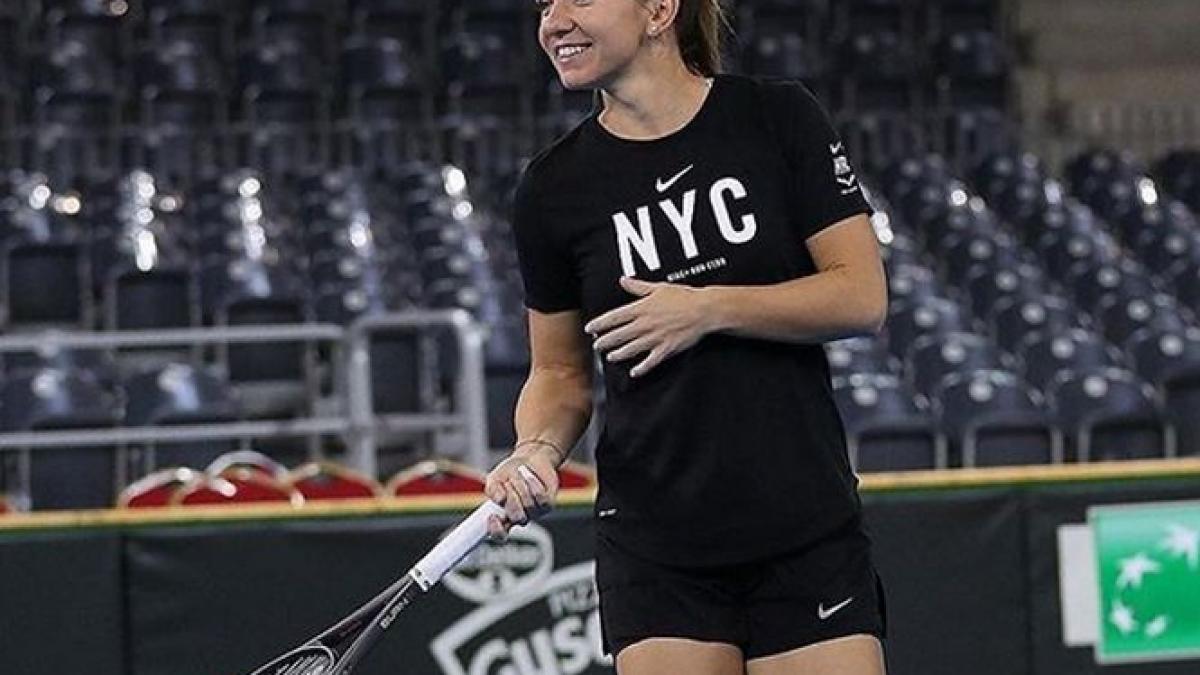 simona halep victorie impotriva unei adversare puternice