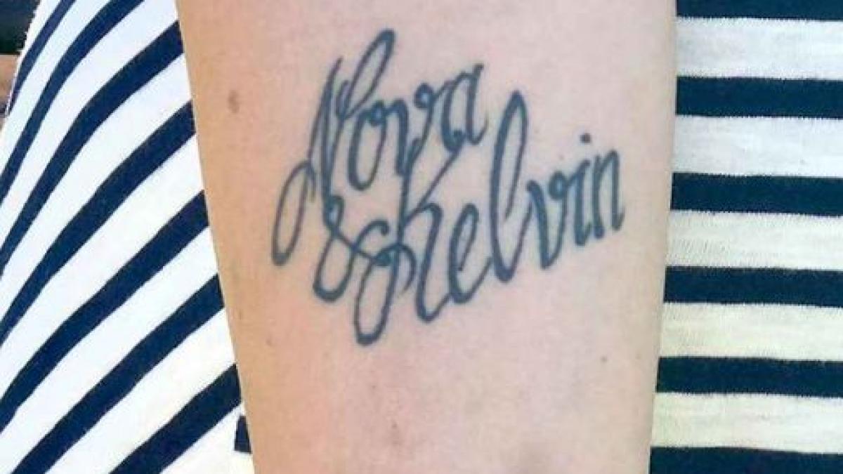 si a tatuat numele copiilor sai pe mana incredibil cum a reactionat o mama cand a vazut ca unul