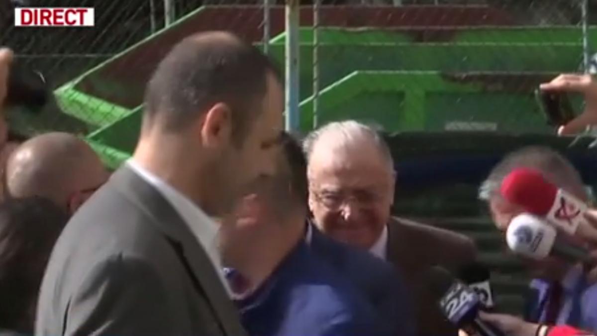 ion iliescu la parchetul general fostul presedinte audiat in dosarul revolutiei