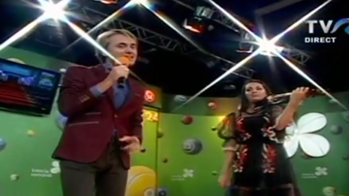 loto ce au vazut telespectatorii in timpul tragerii loto 6 49 in studioul televiziunii video
