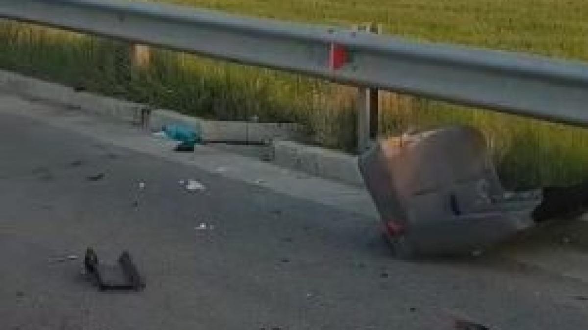 a murit pe autostrada dupa ce a adormit la volan