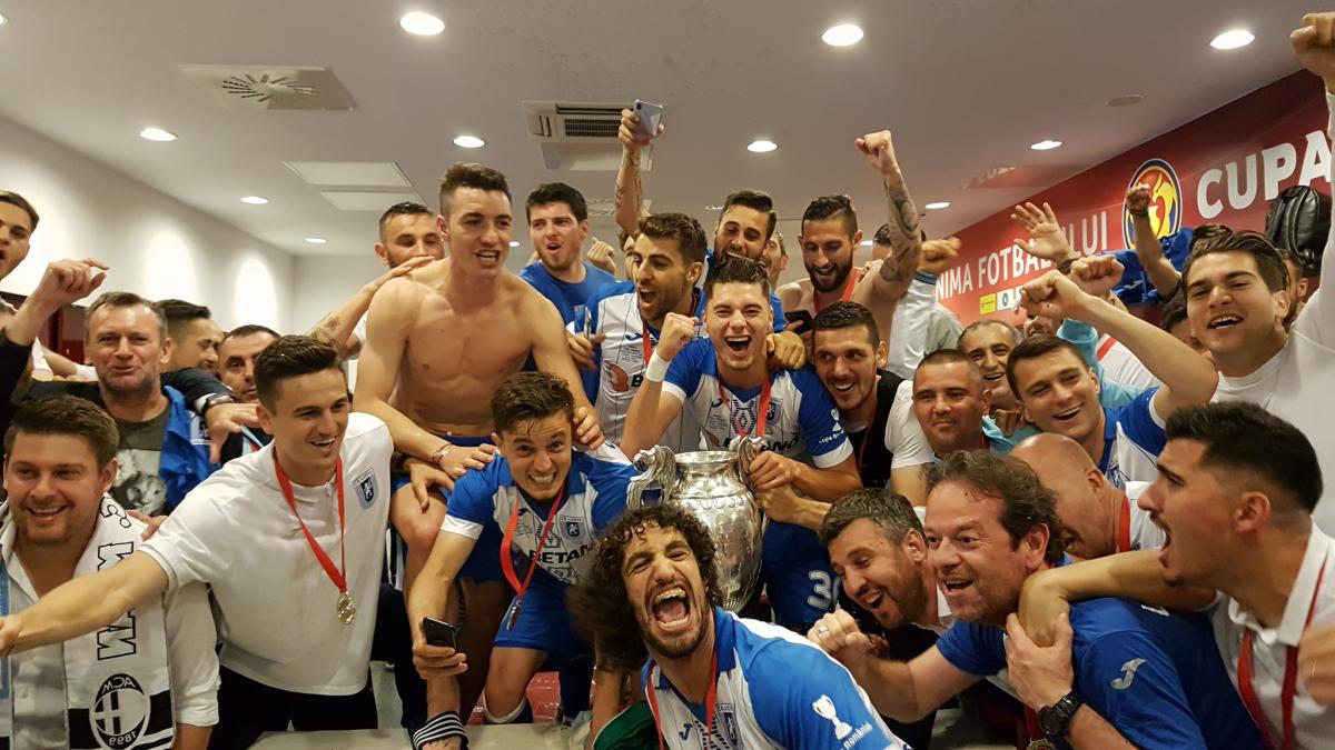 CSU Craiova a câștigat Cupa României. S-a impus în fața AFC Hermannstadt cu un scor impresionant