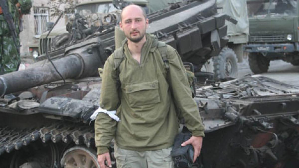 jurnalistul rus arkady babchenko a fost asasinat la kiev