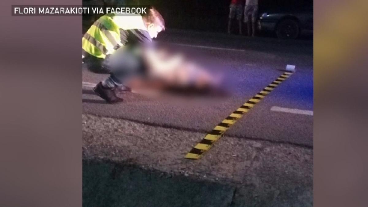 accidentata de seful politiei din localitate