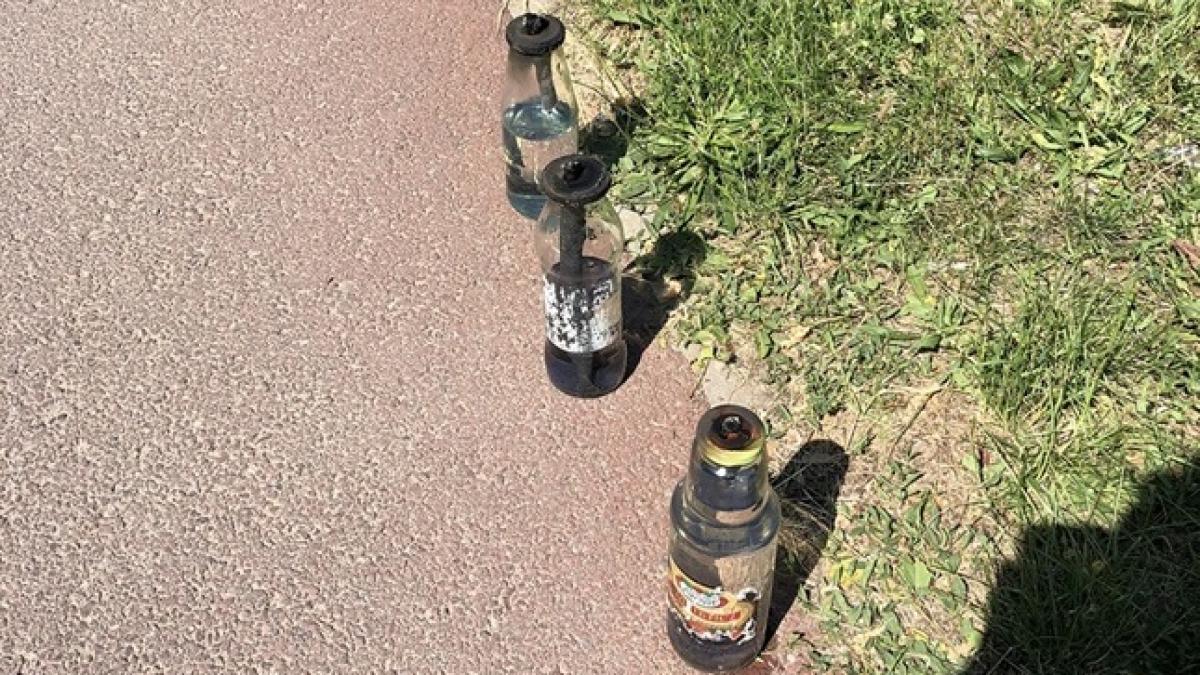 Incident grav la sediul PSD Timiș. Mai multe sticle au explodat chiar în fața clădirii