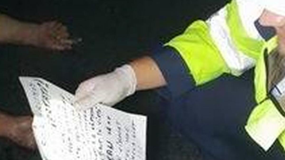 ce scria in biletul de adio lasat de barbatul care s a sinucis pe autostrada a1