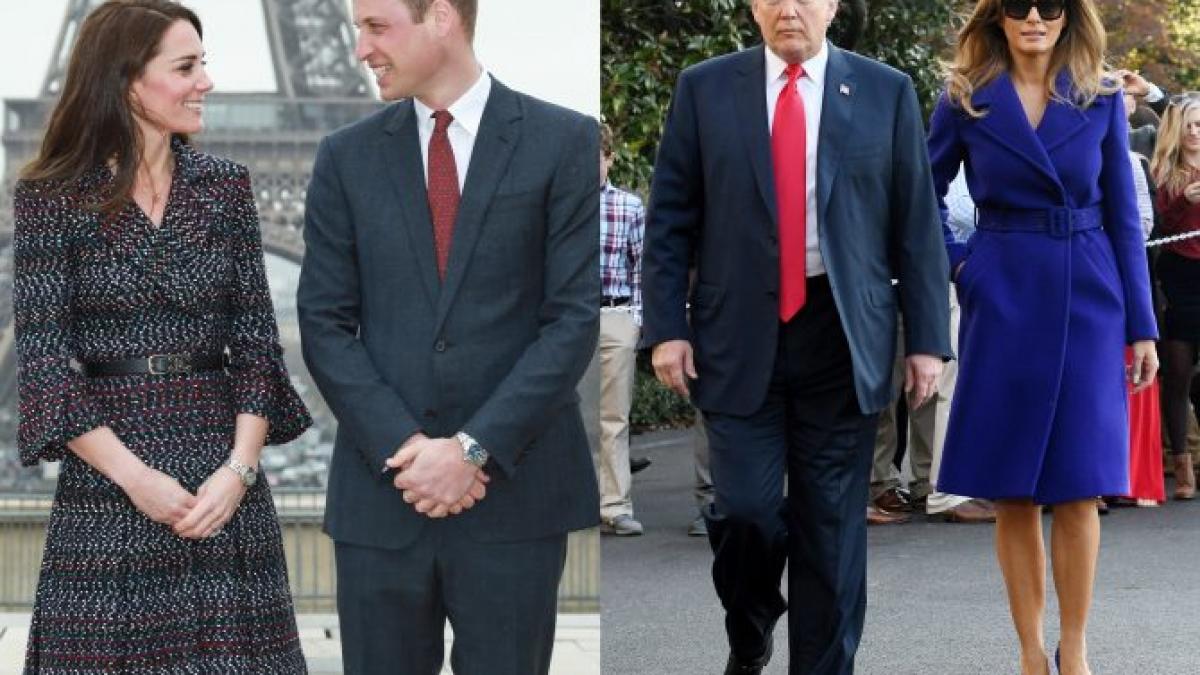 motivul incredibil pentru care kate middleton si melania trump nu si tin sotii de mana in public