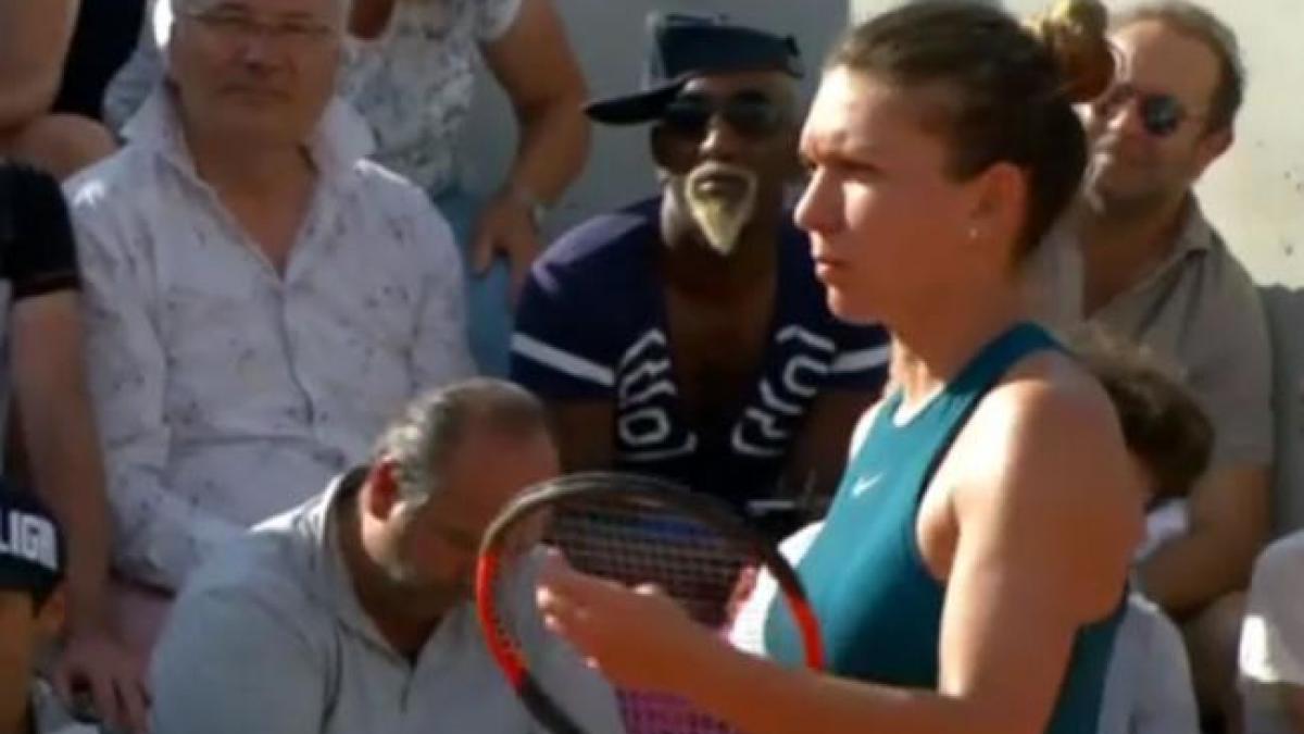 simona halep o zdrobeste pe muguruza si e in finala la roland garros