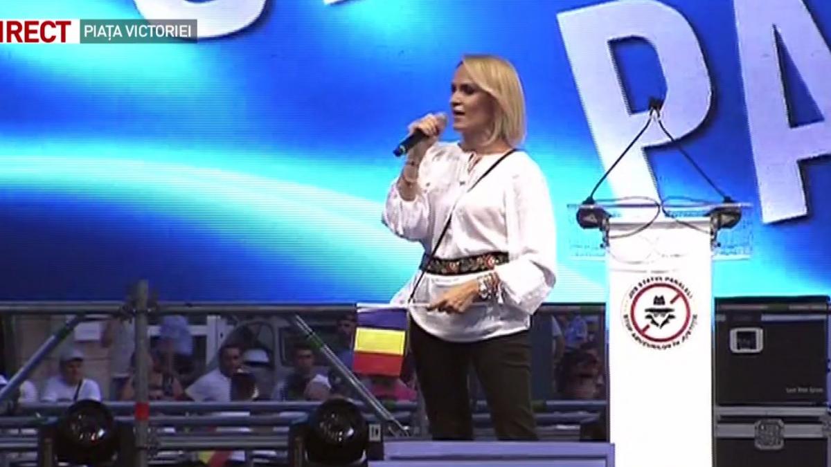 gabriela firea nu putem accepta sa avem alegeri libere si cineva cu geaca rosie sa confiste votul