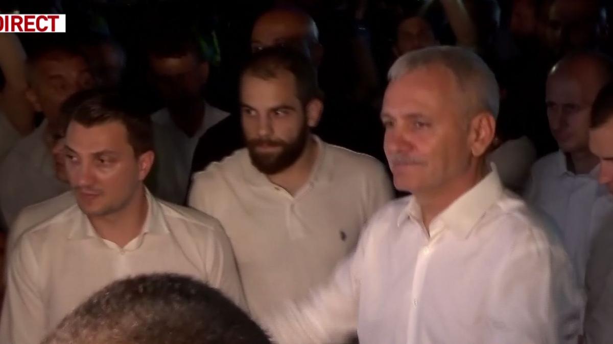 liviu dragnea incident cu reprezentatii miscarii rezist dupa mitingul psd