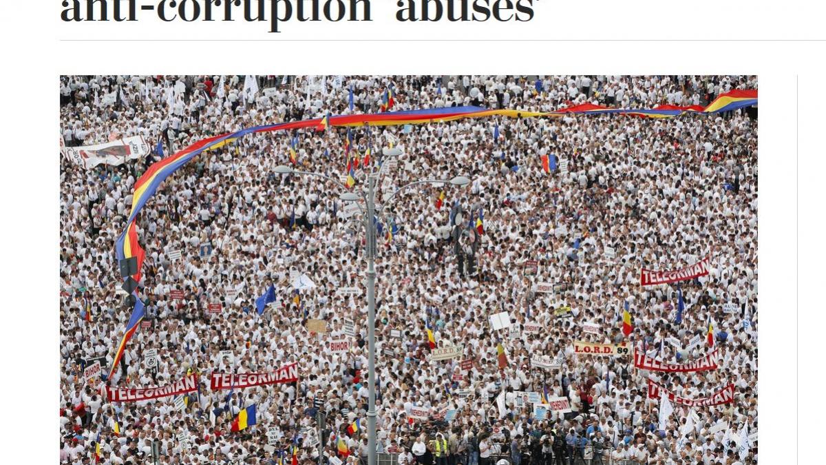 mitingul psd a ajuns in presa de afara washington post adunarea pro guvernamentala protesteaza