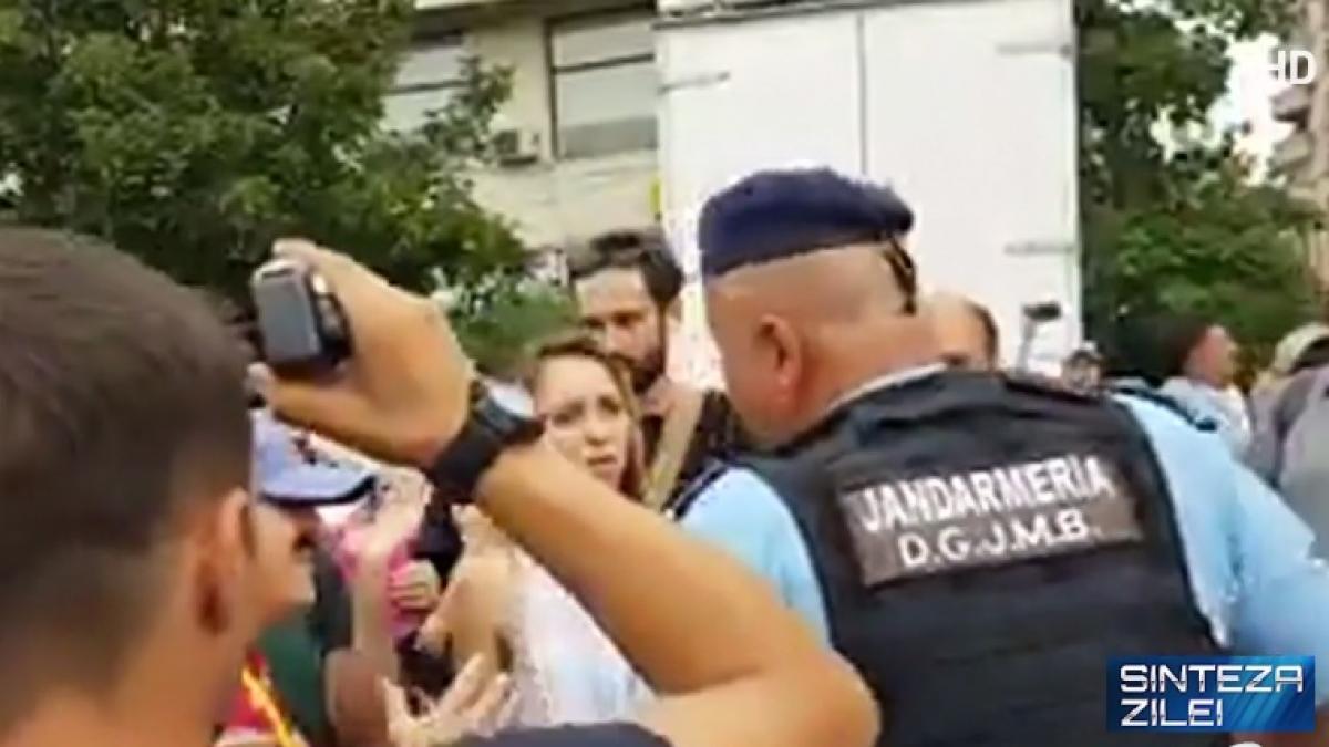 sinteza zilei imagini noi de la mitingul psd cu cei care au incitat la violenta in strada