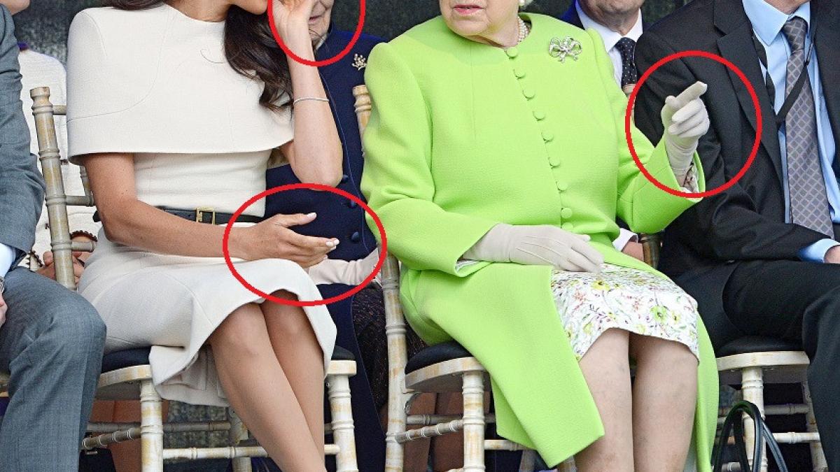 prima iesire a ducesei meghan markle si a reginei elisabeta analizata de expertii in limbajul