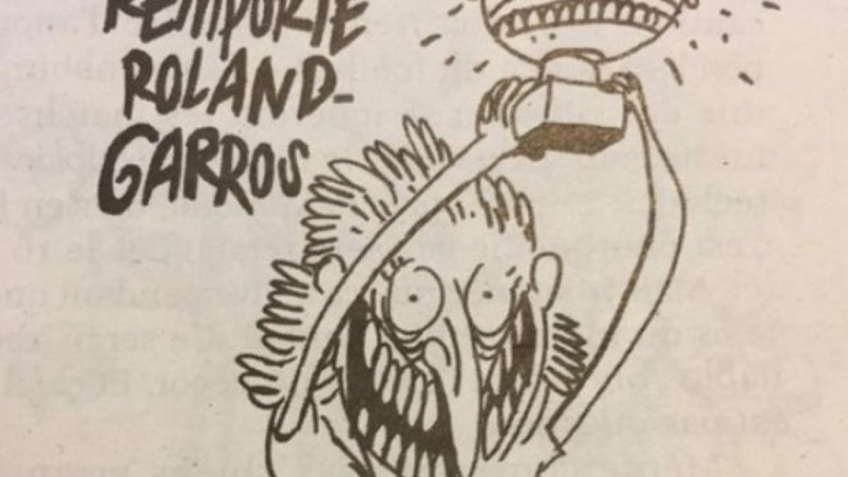 plangere penala pentru caricatura cu halep caricatura e de o mojicie dezgustatoare