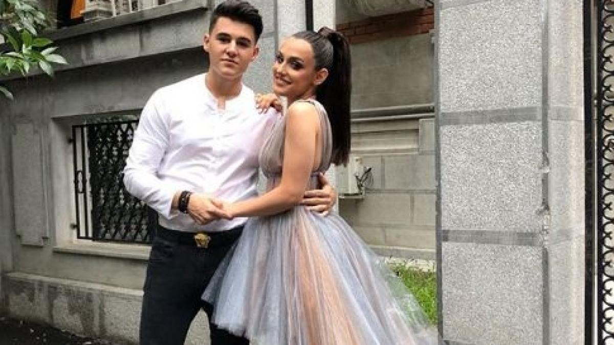 fiica andreei esca a facut furori la balul de absolvire foto