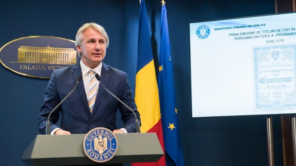 eugen teodorovici anunta o oferta spectaculoasa pentru toti romanii ce ofera programul tezaur 2018