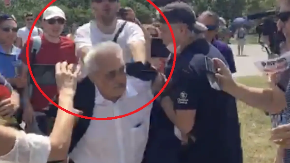 imagini incredibile langa parlament deputatul psd nicolae bacalbasa a fost agresat video