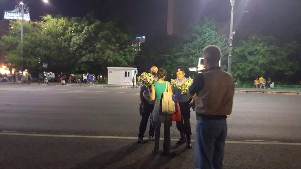 jandarmeria romana mesaj pentru protestatarii rezist