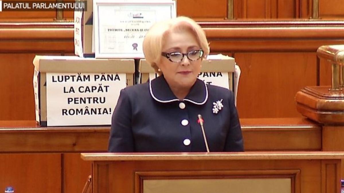 viorica dancila motiunea este o insiruire de falsuri