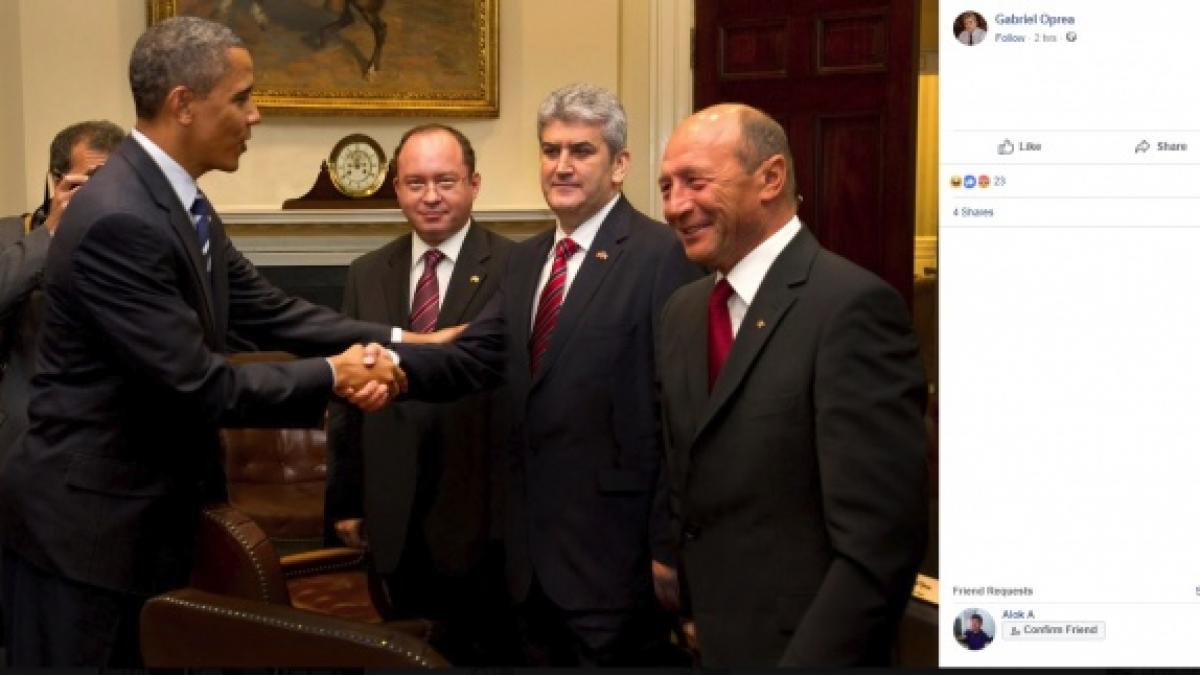 traian basescu mesaj pentru gabriel oprea vai de capul tau amaratule