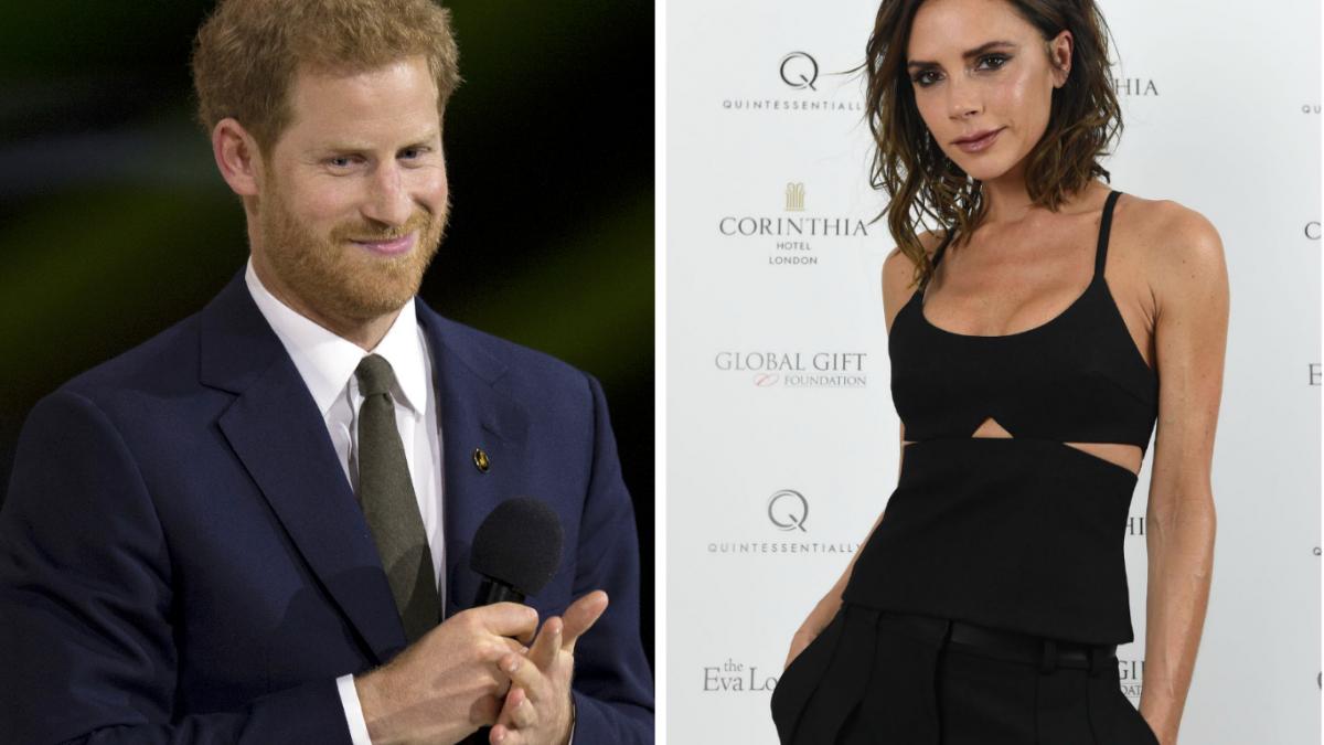fotografie bomba cu printul harry si victoria beckham erau impreuna in urma cu 21 de ani