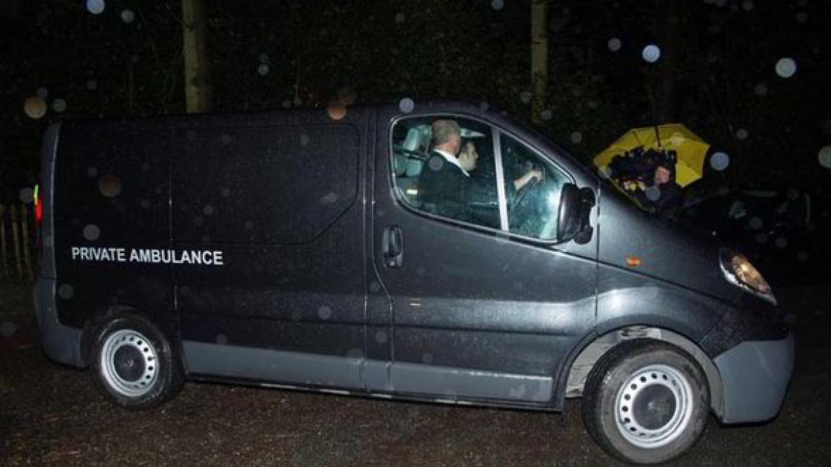 reactia politiei romane in cazul ambulantei negre