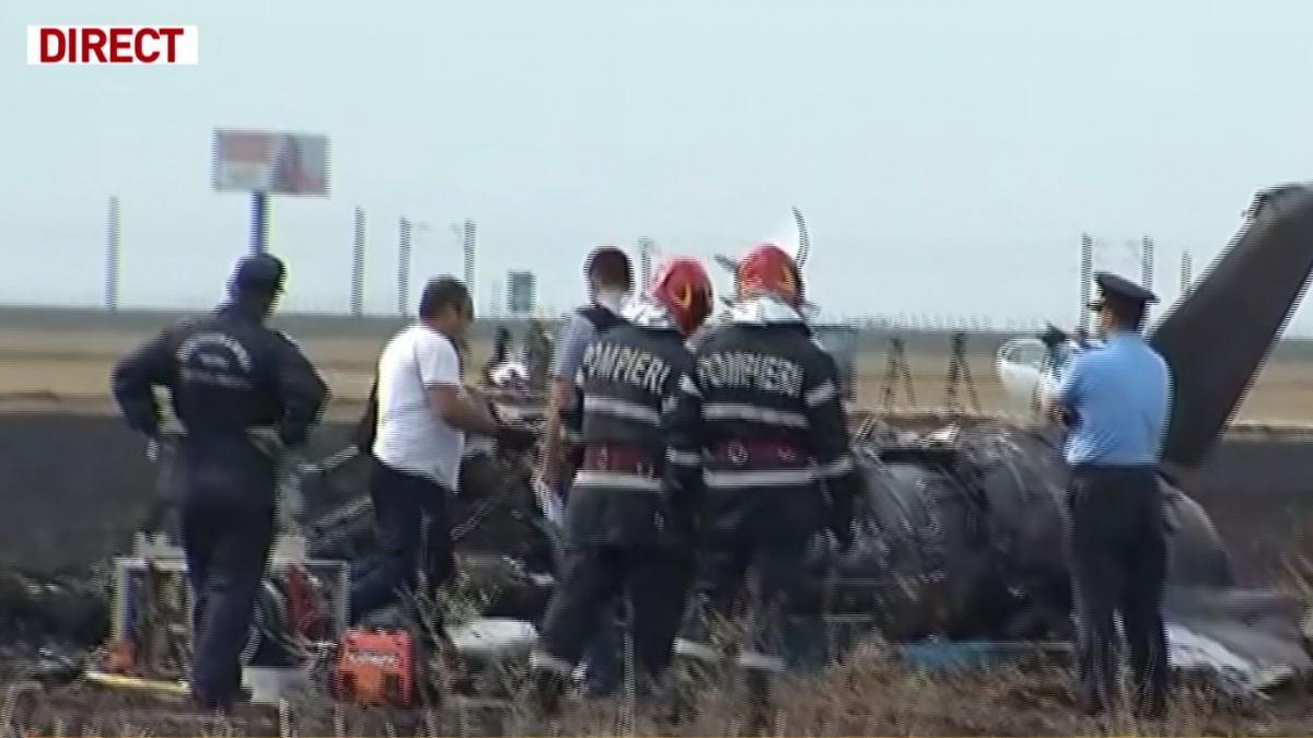 primele imagini de la locul prabusirii avionului