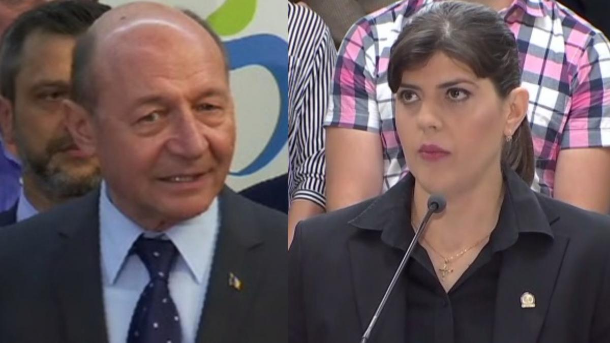 imagini fabuloase cum l a copiat laura codruta kovesi pe basescu in scena de adio