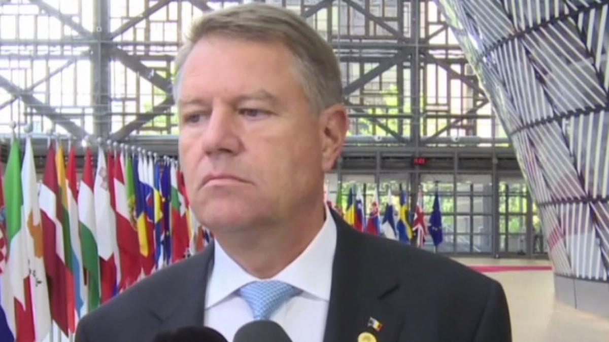 presedintele klaus iohannis la summitul nato de la bruxelles