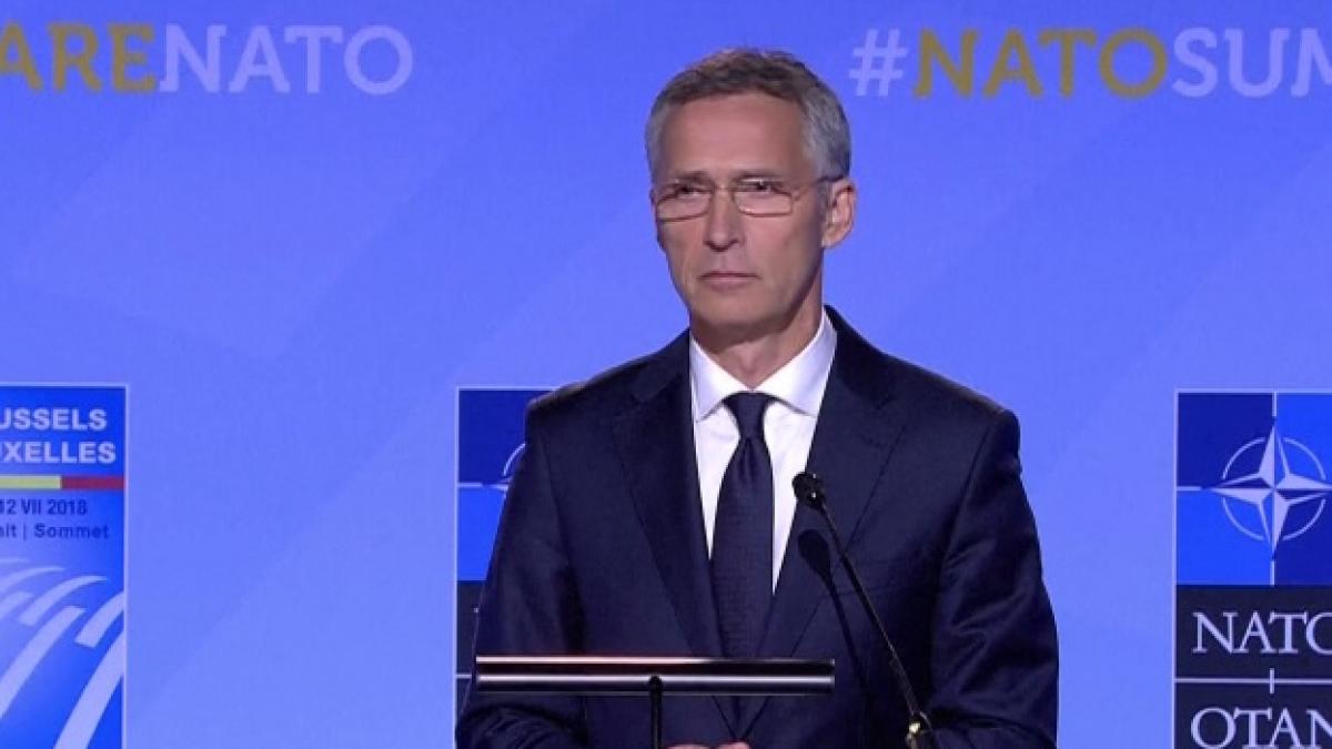 mesajul secretarului general nato pentru romania