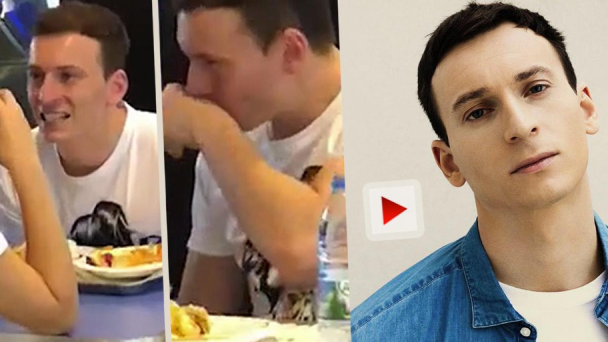 solistul trupei the motans scene de toata jena in public alaturi de iubita