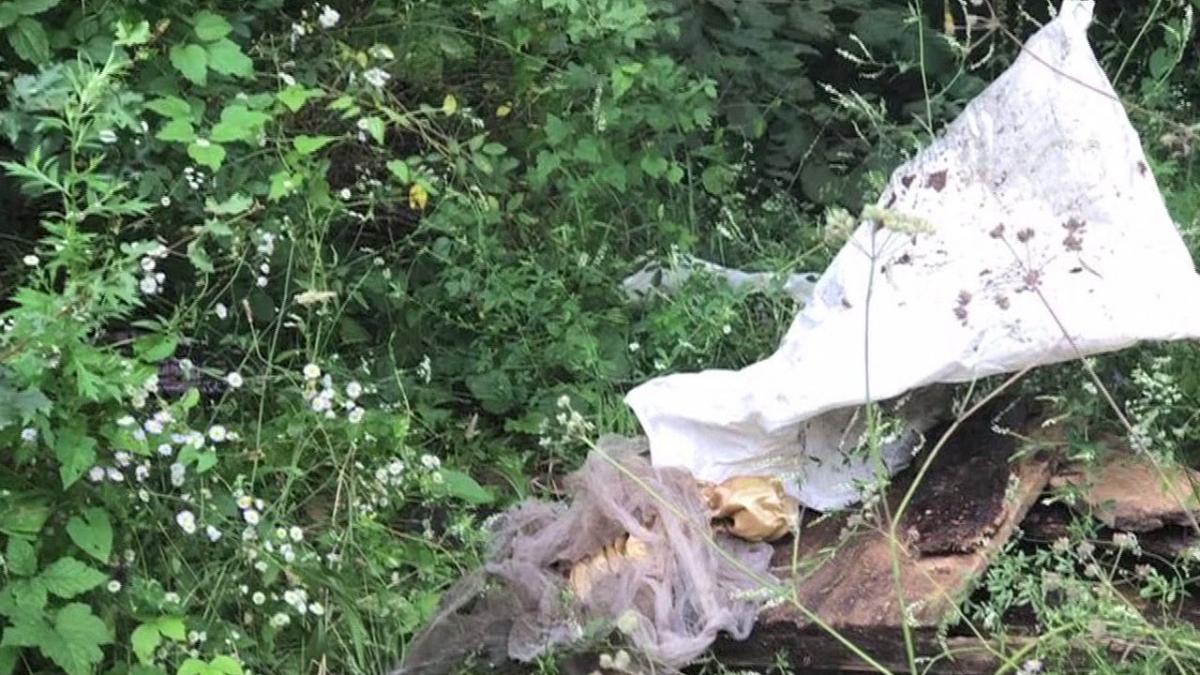 descoperire socanta un sicriu a fost gasit pe marginea drumului