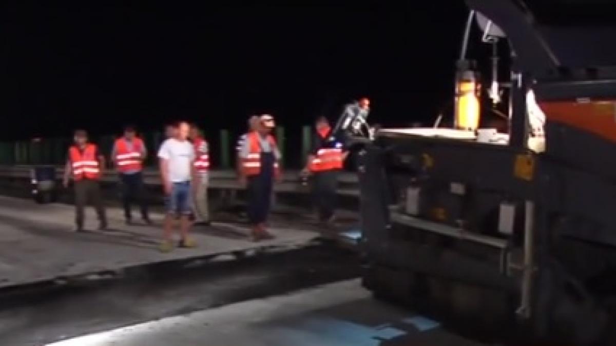 autostrada soarelui pericol pentru soferi video